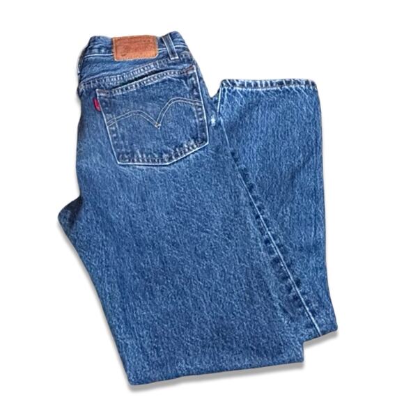 Levi’s Denim - Levi’s 501 Original Fit Jeans 24 Inch Waist Distressed Straight Leg Denim Casual
